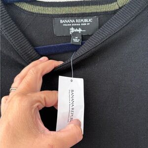 Banana Republic Black Knit Top